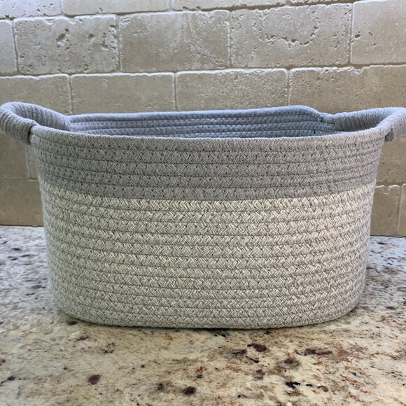 Other - Rope Cotton Basket - NWOT